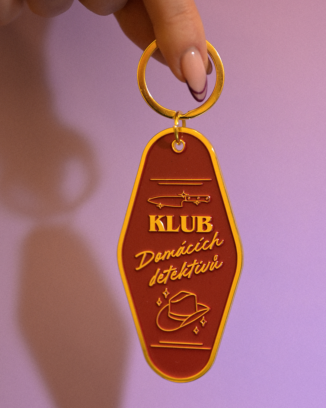 Klíčenka KLUB Domácích Detektivů. 🕵🏼♀️🕵🏻♂️