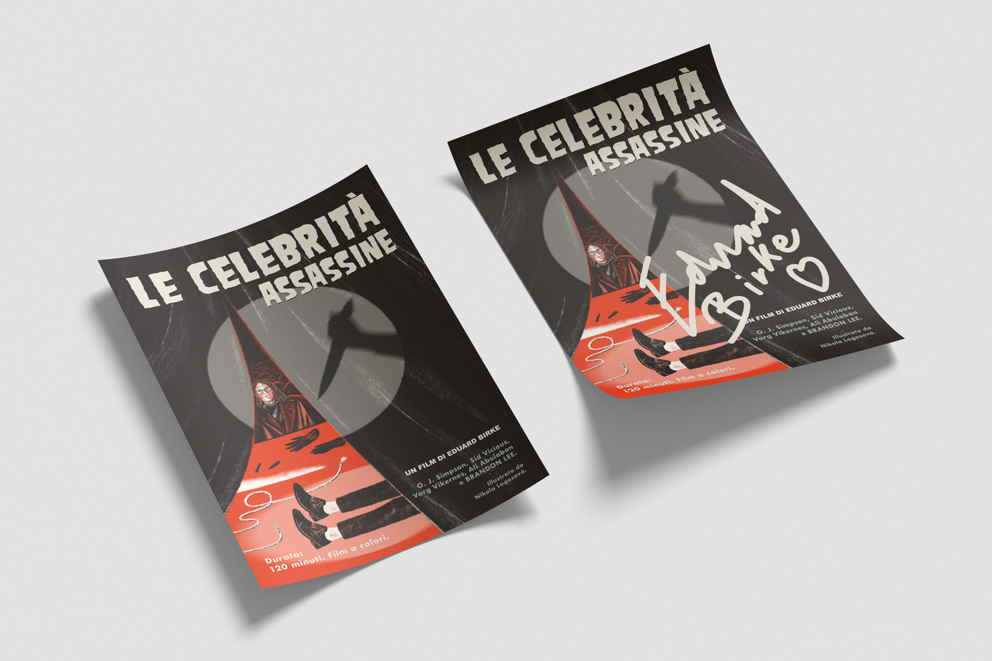 PŘEDPRODEJ: Plakát A3 – Le celebrità assassine 🥷🏻✨